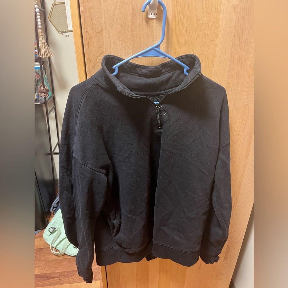 Quarter zip Crewneck